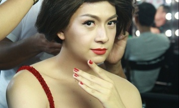 Nhung lan gia gai cua Ngo Kien Huy hinh anh