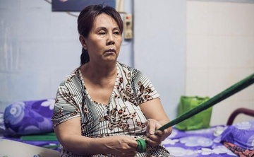 Nghe si Hoang Lan bi hoai tu cot song, mot ben mat khong con nhin thay hinh anh