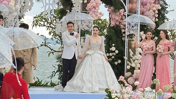 Hồ Quỳnh Hương chia sẻ chuyện có con trai 2 tuổi ở lễ cưới