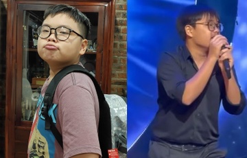 Con trai Xuân Bắc thay đổi khó nhận ra