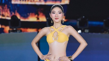 Thi sinh Hoa hau Hoan vu Viet Nam bo thi hinh anh