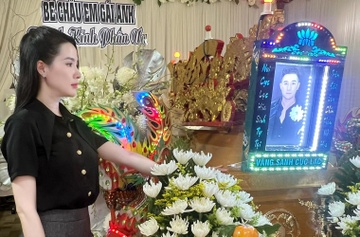 Lễ tang người mẫu Nam Phong ở Cà Mau