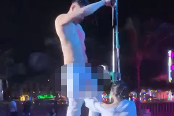 Xu ly vu vu cong nam bieu dien phan cam tai bai bien Ha Long hinh anh