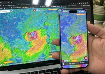 Đây là cách theo dõi từng diễn biến mới nhất của bão Wipha