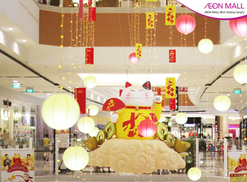 Nhan vang moi ngay khi mua sam Tet tai AEON Mall hinh anh
