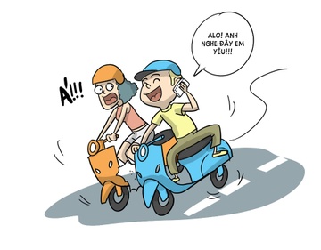Hi hoa: 3 kieu tai xe ai cung so tren duong hinh anh