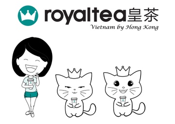 Royaltea Vietnam by Hong Kong thay doi nhan dien thuong hieu hinh anh