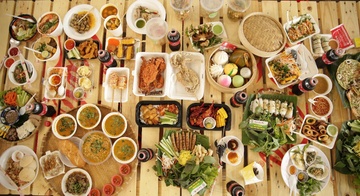 50 mon ngon duong pho cung hang loat khu check-in sap do bo Ha Noi hinh anh