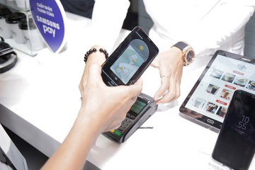 Samsung Pay dat nua trieu luot giao dich sau 6 thang hinh anh