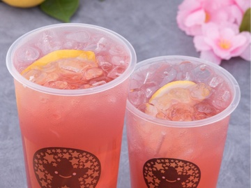 Thuong thuc tra sakura ngan nhi mat lanh ngay he hinh anh