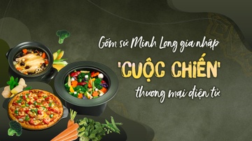 Gom su Minh Long gia nhap 'cuoc chien' thuong mai dien tu hinh anh