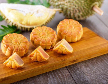 Banh trung thu rau cu qua - thuc qua ngon lanh cho mua trang hinh anh