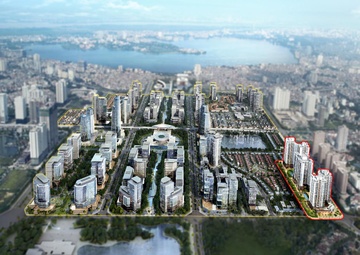 Du an BDS phong cach Han, rong 2,5 ha phia Tay ho Tay hinh anh