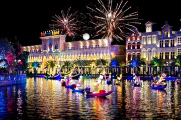 Tiet muc 'Thuong cang than tien' ky ao tai Vinpearl Land Nam Hoi An hinh anh