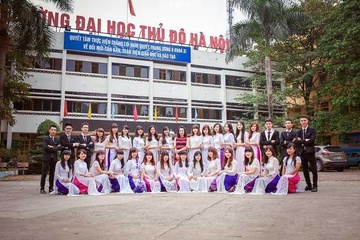 Nhieu sinh vien DH Thu do Ha Noi ra truong co viec lam ngay hinh anh