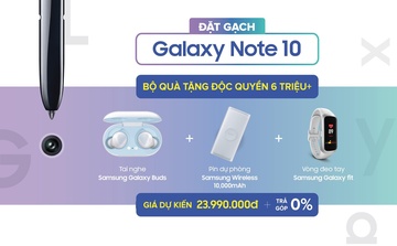 Giam 6,1 trieu khi ‘dat gach’ Galaxy Note 10, 10+ tai Di Dong Viet hinh anh