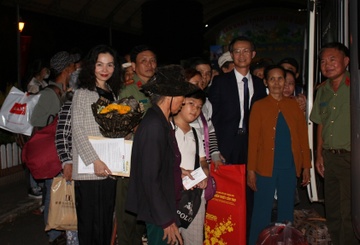 FE Credit dua 700 nguoi lao dong ve que an Tet mien phi hinh anh