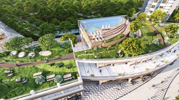 Ecopark trien khai khu phuc hop nghi duong rong 50 ha hinh anh