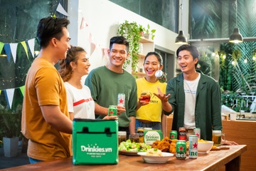 Heineken Viet Nam chinh phuc thi truong do uong online the nao? hinh anh