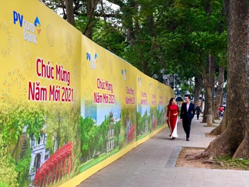 PVcomBank dong hanh su kien ban phao hoa Tet 2021 hinh anh