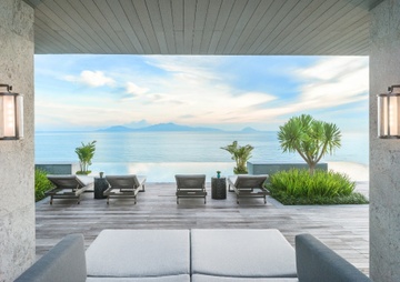 Cung gia dinh don nam moi tai khu nghi duong ven bien Hoi An hinh anh