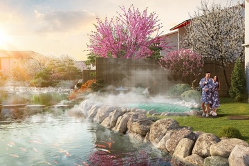 Tam onsen - tu van hoa Nhat Ban den loi song cao cap tai Viet Nam hinh anh