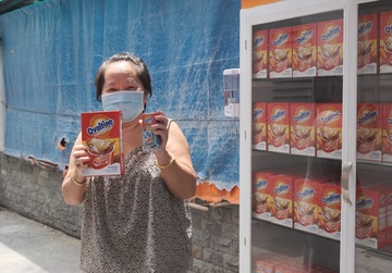 Ovaltine lap day 'Tu dinh duong - Tiep yeu thuong' thoi dich hinh anh