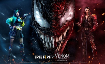 Free Fire hop tac doc quyen Venom trong nhiem vu moi hinh anh