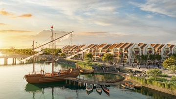 Du an Hoian d’Or giao hoa kien truc duong dai va tinh hoa pho co hinh anh