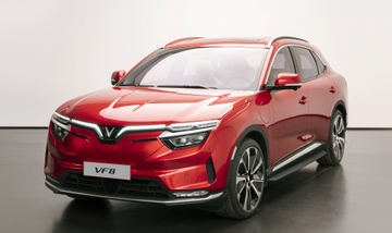 VinFast to chuc lai thu xe VF 8 tai New York International Auto Show hinh anh