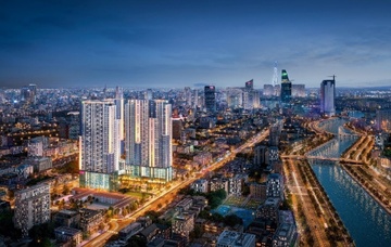 Cac sac dien cua ‘vien kim cuong xanh’ The Grand Manhattan hinh anh
