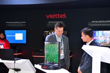 Viettel gioi thieu chip moi tai su kien Mobile World Congress 2025 hinh anh