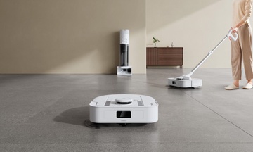 Tiet kiem 30 phut don nha moi ngay nho Ecovacs Deebot X5 Hybrid hinh anh