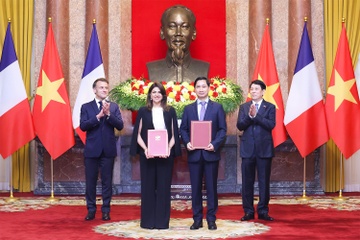 Viet Nam va Phap hop tac chuyen giao cong nghe san xuat vaccine hinh anh