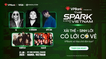 Loat uu dai tang ve xem G-Dragon cho khach hang VPBank hinh anh