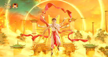 Soobin Hoang Son hoa than thanh thai tu Na Tra trong Phong Than VNG hinh anh
