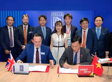 Vietjet ky don hang 40 dong co Trent 7000 voi Rolls-Royce hinh anh