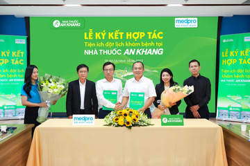 An Khang hop tac Medpro mo rong tien ich dat lich kham benh hinh anh