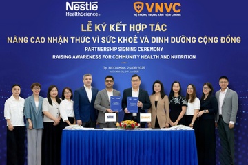 VNVC hop tac chien luoc voi thuong hieu dinh duong hang dau chau Au hinh anh