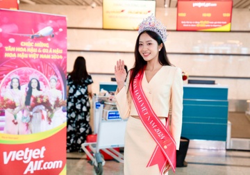 Tan HHVN bay cung Vietjet tren hanh trinh dau tien sau le dang quang hinh anh