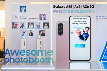 Học mẹo đu idol với Galaxy A56 5G hồng mới và Gemini Live