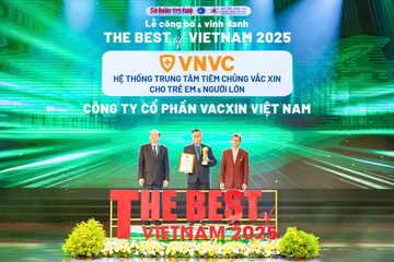 He thong Tiem chung VNVC duoc vinh danh tot nhat Viet Nam hinh anh