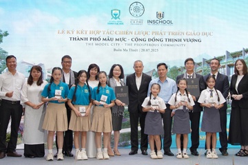 Trung Nguyen Legend phat trien giao duc quoc te tai Thanh pho Ca phe hinh anh