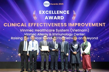 Vinmec tiep tuc duoc vinh danh tai Hoi nghi Quan ly Benh vien chau A hinh anh
