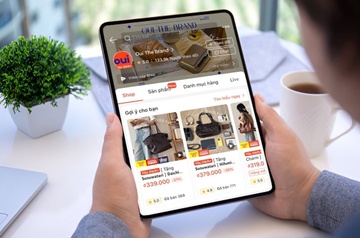 Doanh nghiep but toc tren san thuong mai dien tu trong chien dich 9.9 hinh anh