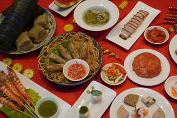 Mach nang dau moi cach chuan bi mam cung 3 ngay Tet cuc nhan hinh anh