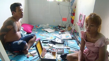 Duoc tai ngoai nuoi con nho, nu quai ru nhan tinh di ban ma tuy hinh anh