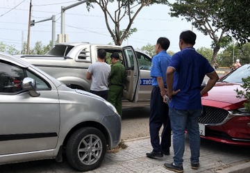 Tam giu 4 thanh tra giao thong o Ba Ria - Vung Tau nhan hoi lo hinh anh