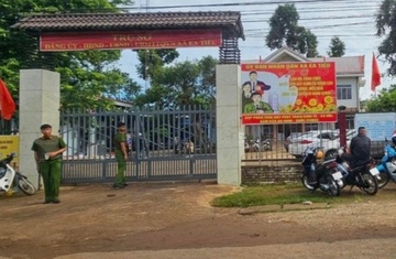 Truy thang cap bac ham doi voi 4 CBCS Cong an xa hy sinh tai Dak Lak hinh anh