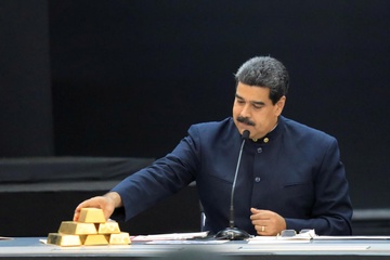 Venezuela chat vat doi 1 ty USD vang tu Anh hinh anh